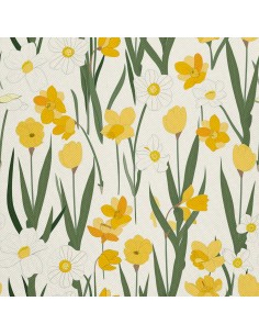 OUTDOOR DEKOSTOFFE OXFORD - Motiv Frühling I DX7261
