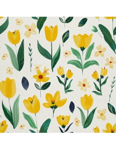 OUTDOOR DEKOSTOFFE OXFORD - Motiv Frühling I DX7264