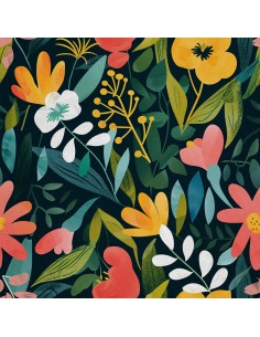 OUTDOOR DEKOSTOFFE OXFORD - Motiv Frühling I DX7265