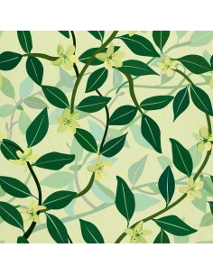 OUTDOOR DEKOSTOFFE OXFORD - Motiv Frühling I DX7271