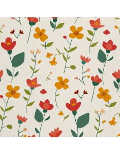 OUTDOOR DEKOSTOFFE OXFORD - Motiv Frühling I DX7272