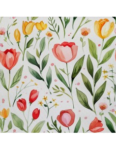 OUTDOOR DEKOSTOFFE OXFORD - Motiv Frühling I DX7281