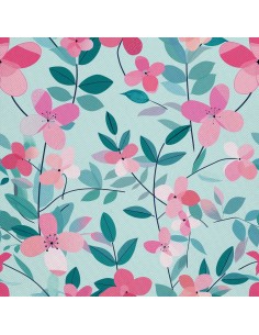 OUTDOOR DEKOSTOFFE OXFORD - Motiv Frühling I DX7286