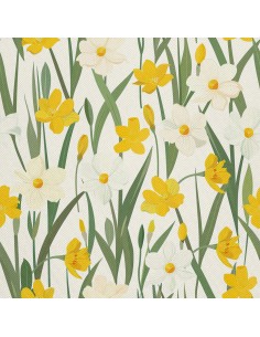 OUTDOOR DEKOSTOFFE OXFORD - Motiv Frühling I DX7292