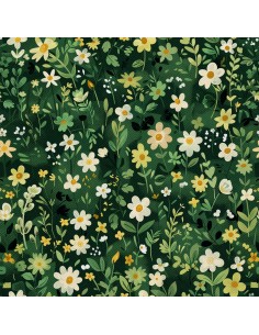 OUTDOOR DEKOSTOFFE OXFORD - Motiv Frühling I DX7296