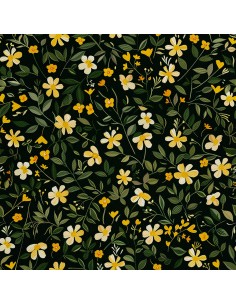 OUTDOOR DEKOSTOFFE OXFORD - Motiv Frühling I DX7307