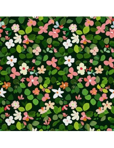 OUTDOOR DEKOSTOFFE OXFORD - Motiv Frühling I DX7321