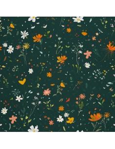 OUTDOOR DEKOSTOFFE OXFORD - Motiv Frühling I DX7324