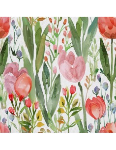 OUTDOOR DEKOSTOFFE OXFORD - Motiv Frühling I DX7344