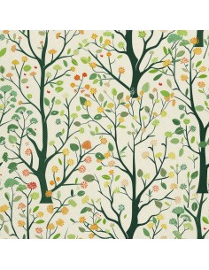 OUTDOOR DEKOSTOFFE OXFORD - Motiv Frühling I DX7348