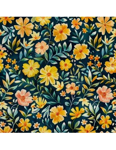 OUTDOOR DEKOSTOFFE OXFORD - Motiv Frühling I DX7363