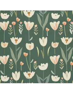 OUTDOOR DEKOSTOFFE OXFORD - Motiv Frühling I DX7379