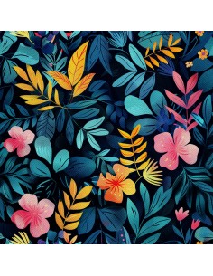 OUTDOOR DEKOSTOFFE OXFORD - Motiv Frühling I DX7382