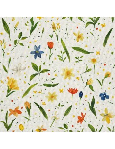 OUTDOOR DEKOSTOFFE OXFORD - Motiv Frühling I DX7407