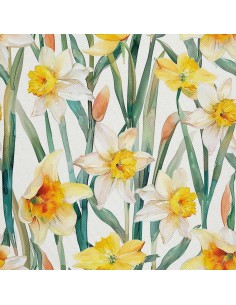 OUTDOOR DEKOSTOFFE OXFORD - Motiv Frühling I DX7415