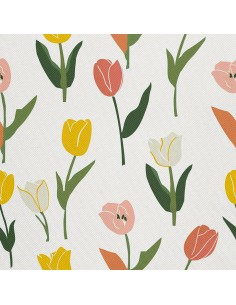 OUTDOOR DEKOSTOFFE OXFORD - Motiv Frühling I DX7416