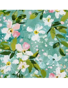 OUTDOOR DEKOSTOFFE OXFORD - Motiv Frühling I DX7433