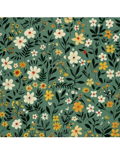 OUTDOOR DEKOSTOFFE OXFORD - Motiv Frühling I DX7434