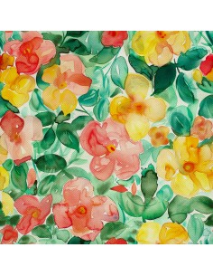 OUTDOOR DEKOSTOFFE OXFORD - Motiv Frühling I DX7439