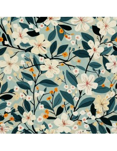 OUTDOOR DEKOSTOFFE OXFORD - Motiv Frühling I DX7482