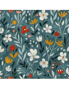 OUTDOOR DEKOSTOFFE OXFORD - Motiv Frühling I DX7483
