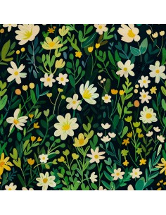 OUTDOOR DEKOSTOFFE OXFORD - Motiv Frühling I DX7487