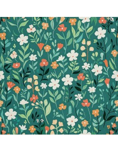 OUTDOOR DEKOSTOFFE OXFORD - Motiv Frühling I DX7488
