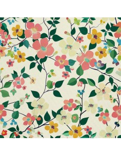 OUTDOOR DEKOSTOFFE OXFORD - Motiv Frühling I DX7497