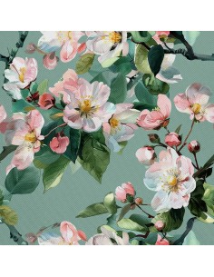 OUTDOOR DEKOSTOFFE OXFORD - Motiv Frühling I DX7511