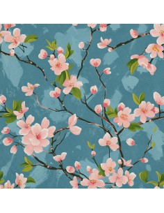 OUTDOOR DEKOSTOFFE OXFORD - Motiv Frühling I DX7522