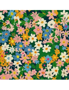 OUTDOOR DEKOSTOFFE OXFORD - Motiv Frühling I DX7527