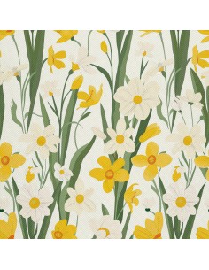 OUTDOOR DEKOSTOFFE OXFORD - Motiv Frühling I DX7529
