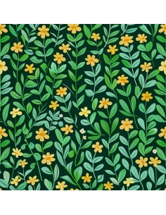 OUTDOOR DEKOSTOFFE OXFORD - Motiv Frühling I DX7544