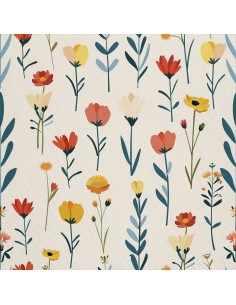 OUTDOOR DEKOSTOFFE OXFORD - Motiv Frühling I DX7547