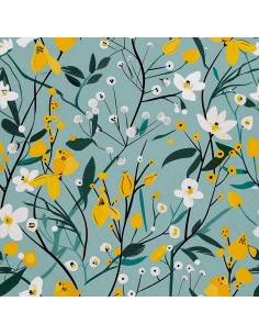 OUTDOOR DEKOSTOFFE OXFORD - Motiv Frühling I DX7556
