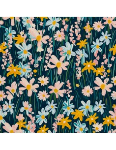 OUTDOOR DEKOSTOFFE OXFORD - Motiv Frühling I DX7562