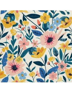 OUTDOOR DEKOSTOFFE OXFORD - Motiv Frühling I DX7578