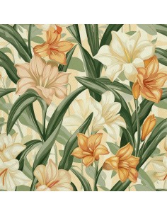 OUTDOOR DEKOSTOFFE OXFORD - Motiv Frühling I DX7582