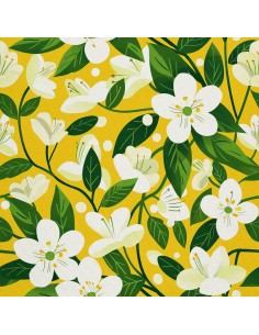 OUTDOOR DEKOSTOFFE OXFORD - Motiv Frühling I DX7584