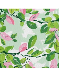 OUTDOOR DEKOSTOFFE OXFORD - Motiv Frühling I DX7588