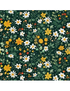 OUTDOOR DEKOSTOFFE OXFORD - Motiv Frühling I DX7592