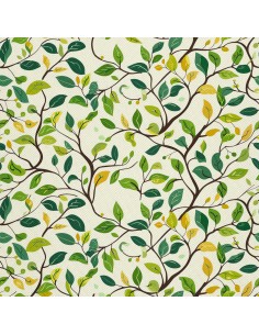 OUTDOOR DEKOSTOFFE OXFORD - Motiv Frühling I DX7594