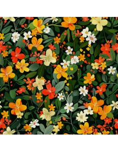 OUTDOOR DEKOSTOFFE OXFORD - Motiv Frühling I DX7596