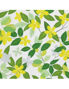 OUTDOOR DEKOSTOFFE OXFORD - Motiv Frühling I DX7640
