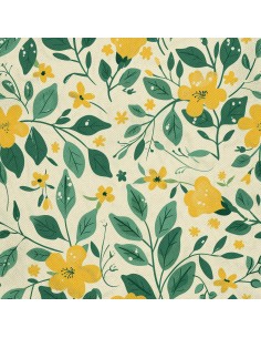 OUTDOOR DEKOSTOFFE OXFORD - Motiv Frühling I DX7645