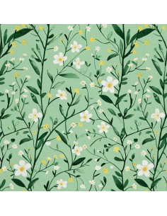 OUTDOOR DEKOSTOFFE OXFORD - Motiv Frühling I DX7647