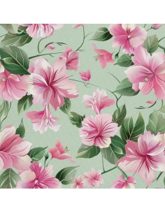 OUTDOOR DEKOSTOFFE OXFORD - Motiv Frühling I DX7687