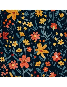 OUTDOOR DEKOSTOFFE OXFORD - Motiv Frühling I DX7693