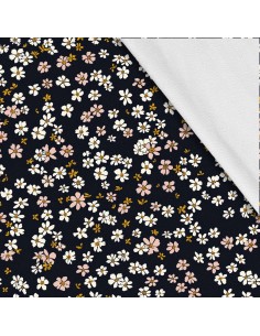 Softshell Stoff Polyester Zum Nähen- Motiv Blumen I SDX5109