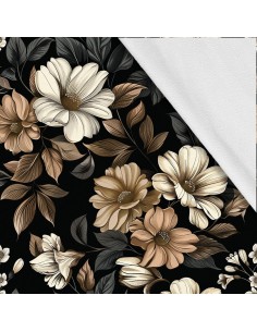 Softshell Stoff Polyester Zum Nähen- Motiv Blumen I SDX5111